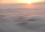 Morning Mist from Mt. Onade